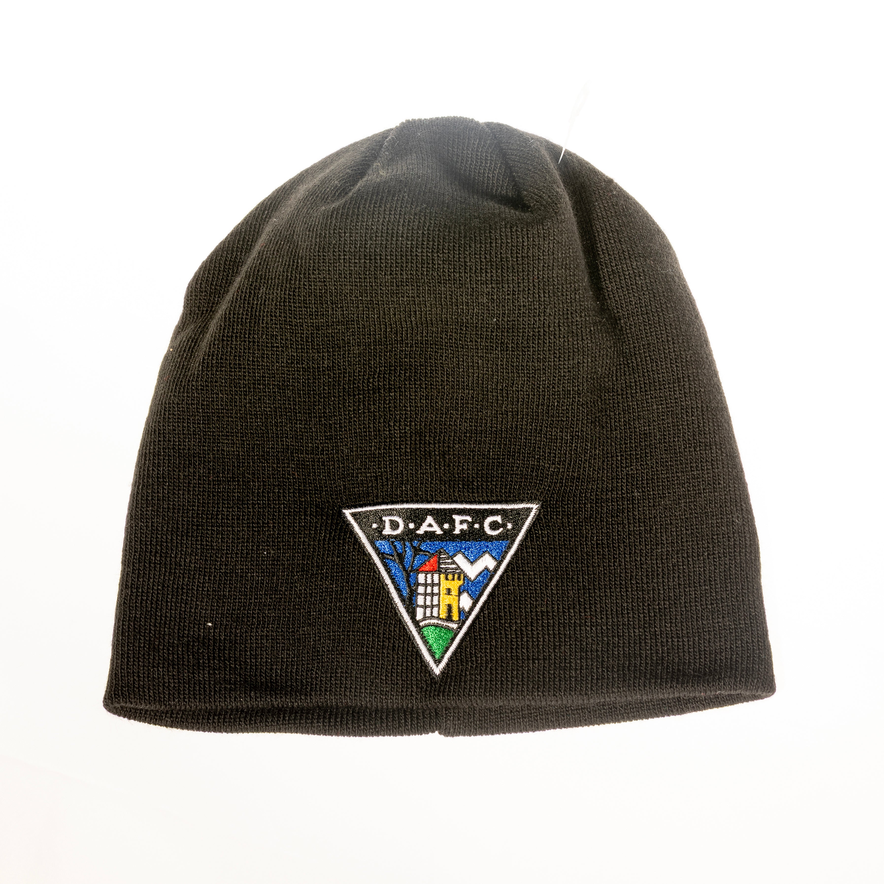 DAFC Black Beanie Hat