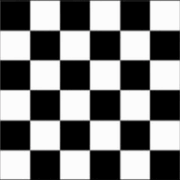 Black and White Flag