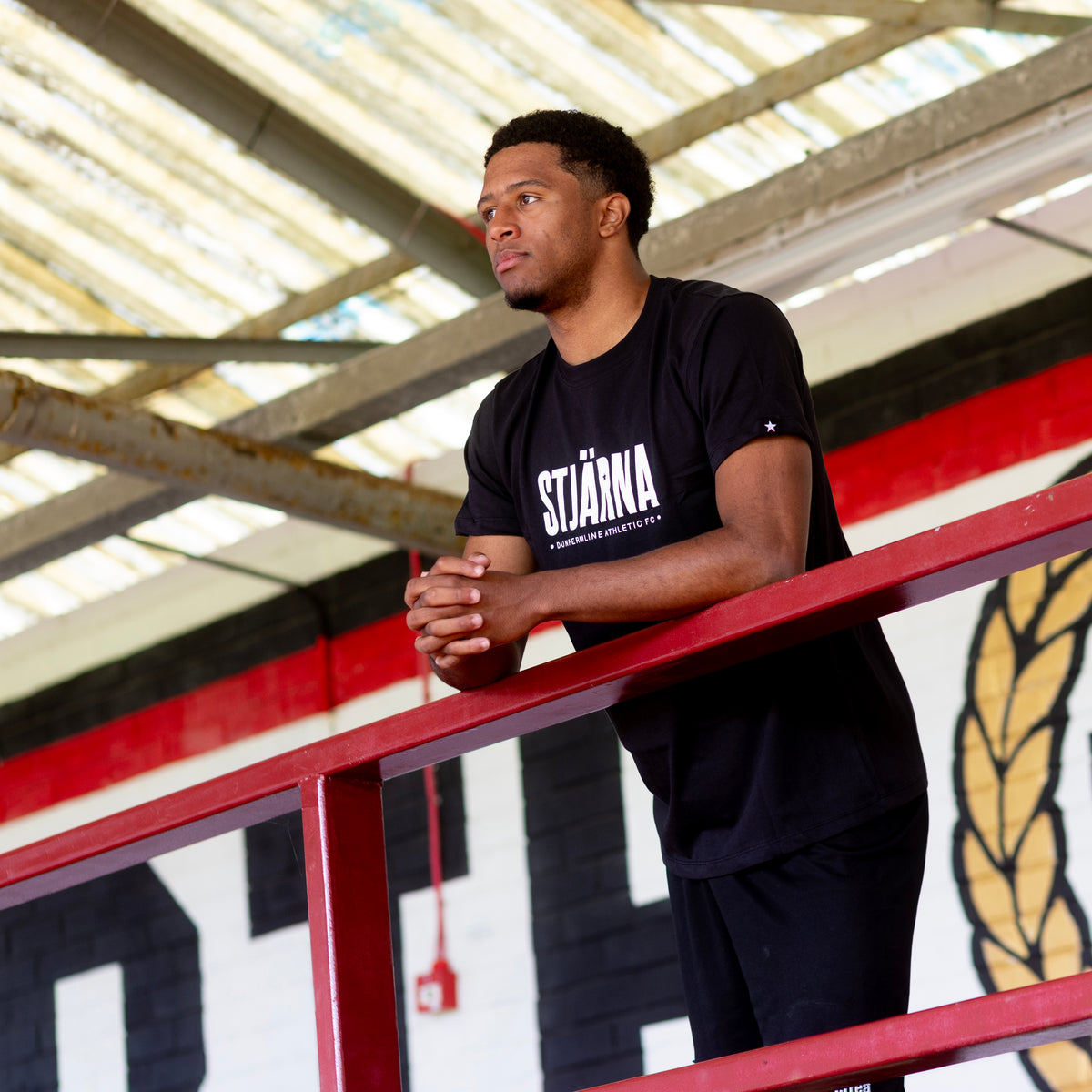 DAFC x Stjarna Black T-Shirt
