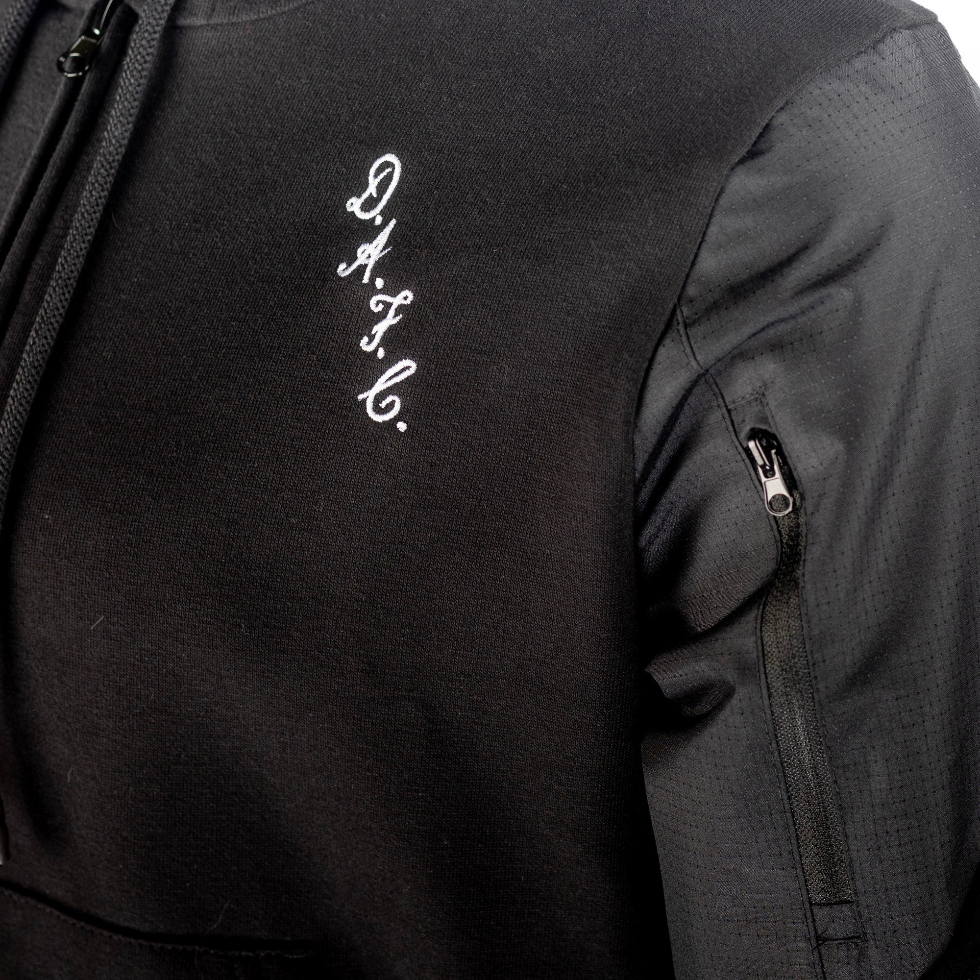 26-27 Adult Black Travel Hoodie